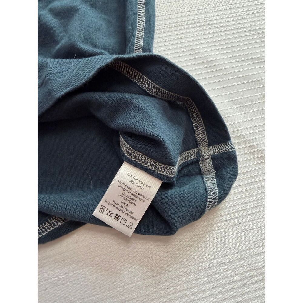 Alo Yoga Cool Fit Men’s Athletic Blue Short Sleeve T-Shirt Size XXL - Picture 7 of 10